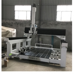 4 Axis CNC Milling Machine with ATC fuction Spindle 180 Degree Rotate