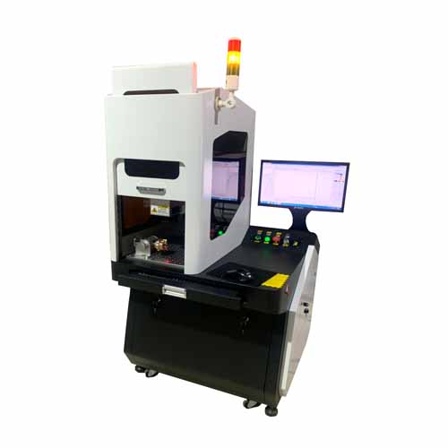 50w Fiber Laser Marking Machines with Auto Focus for Gold Silver Cutting