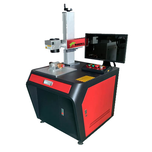 Low Cost 100W JPT Fiber Laser Marking Machine RF-100 for Jewellery Store